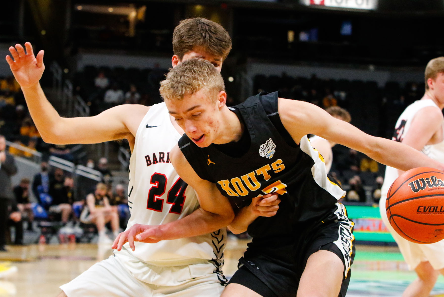 Class A boys basketball state final: Kouts vs. Barr-Reeve